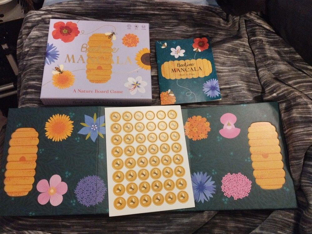 Beehive Mancala: A Nature Board Game by Tony Hall - New And Unpunched